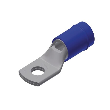 Burndy Ring Tongue Copper Tubing Terminal, 4-6, .31 in W, Tin Plated, 600 Vol YAEV14T5